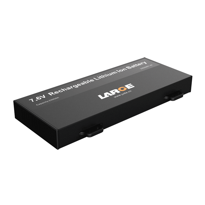 7.6V 2.3Ah LA483685 手持平板聚合物鋰電池，帶IIC通訊