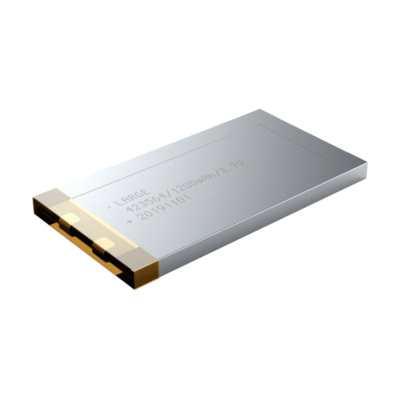 3.7V 1200mAh 血糖檢測儀聚合物鋰電池，三元材料