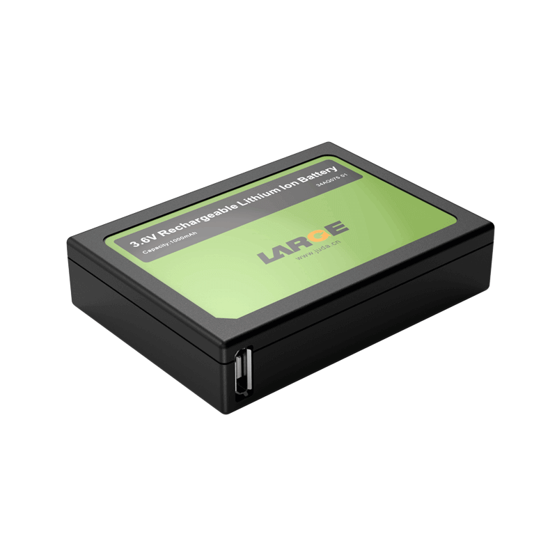 3.6V 1000mAh 聚合物防爆鋰電池，Exib iiB T4