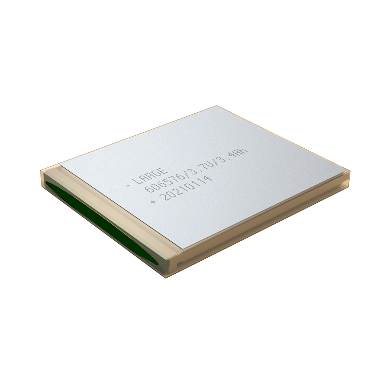 606576 3.7V 3.4Ah醫療喉鏡聚合物鋰電池